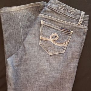 Seven7 Boot Cut Jeans, Sz 4